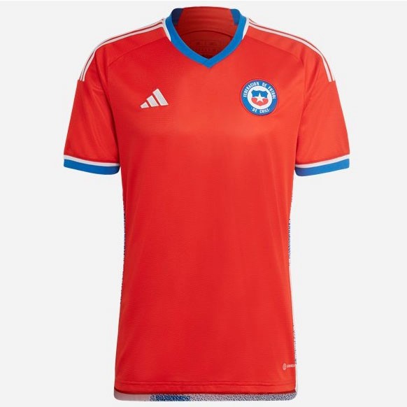 Tailandia Camiseta Chile Primera equipo 2022-23 Rojo